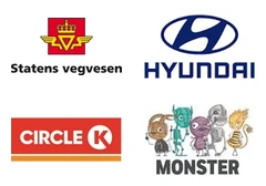 Statens vegvesen, Hyundai, Circle K og Monster
