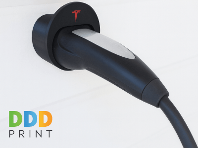 Veggfeste til Type 2 lader: Velg bilmerke Inkl. Kabelholder