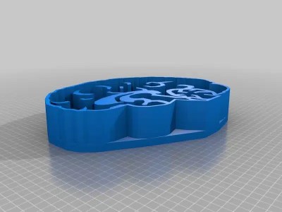 Hjerne og hjerte kakeformer