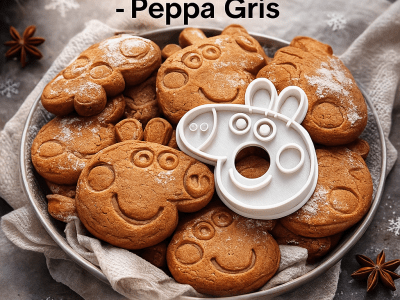 Peppa Gris kakeform