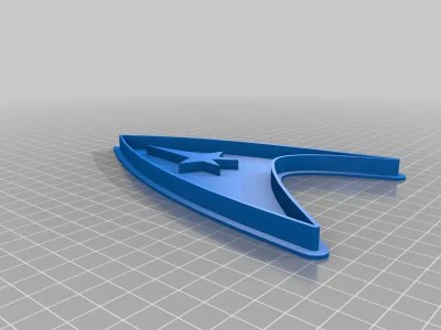 Star Trek kakeformsett