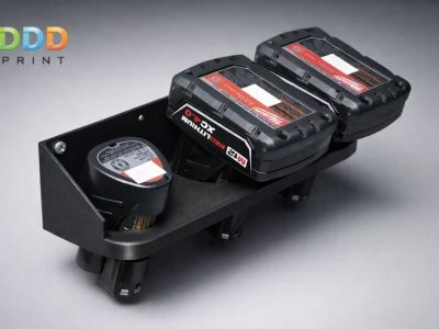 Milwaukee M12 batteriholder og veggfeste