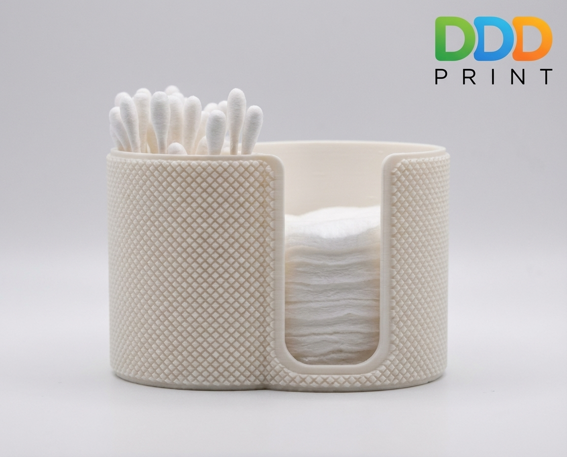 Holder for bomullspinner og bomullspads