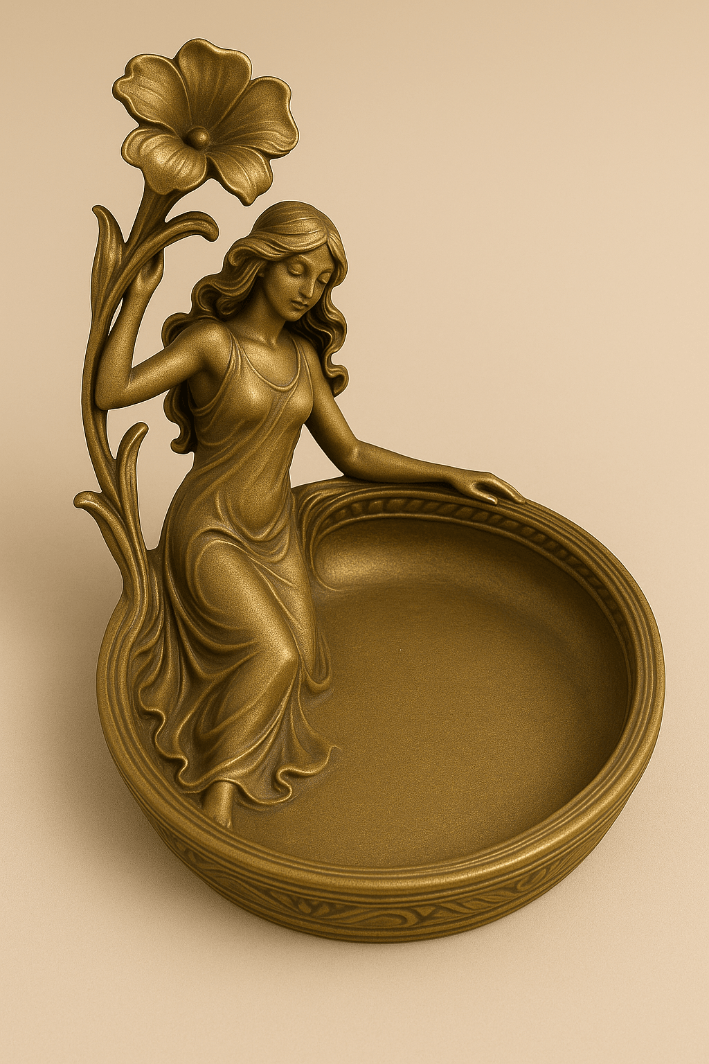 Kunstnouveau-kvinnen - Bilde 3