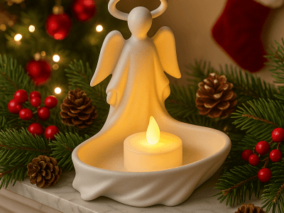 Angel Tea Light Holder