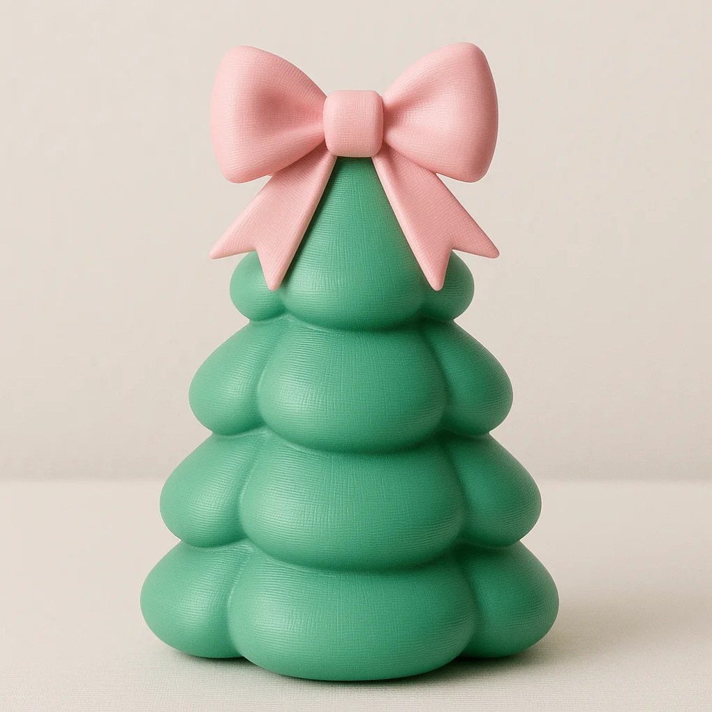Coquette Christmas Tree with Bow - Bilde 3
