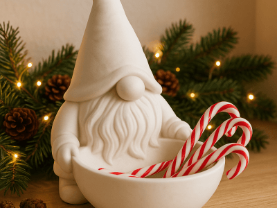 Christmas Gnome Catch-All Bowl