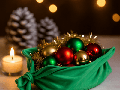 Holiday Ornament Catch-All Bowl