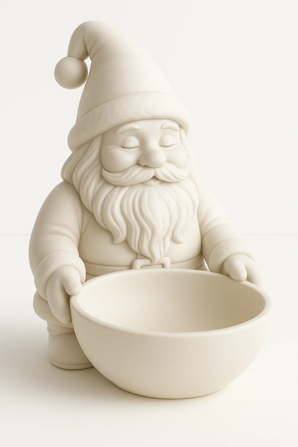 Santa Candy Keeper Catch-All Bowl – Festive 3D Printed Holiday Decor - Bilde 4