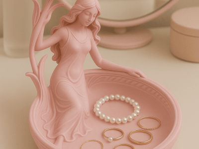 Kunstnouveau-kvinnen