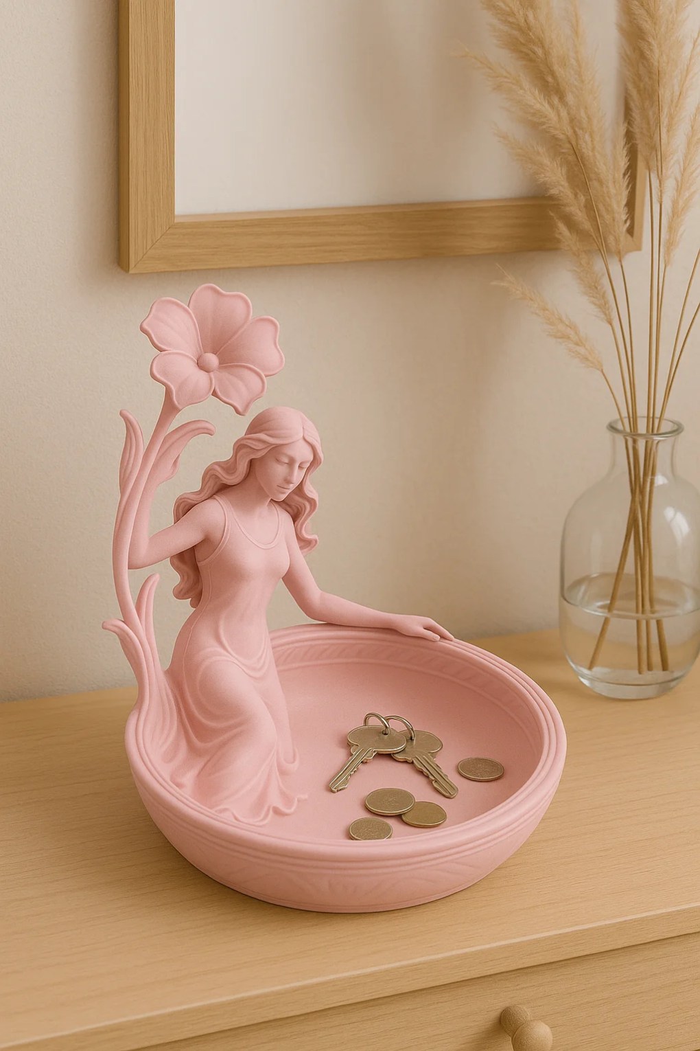 Kunstnouveau-kvinnen - Bilde 4