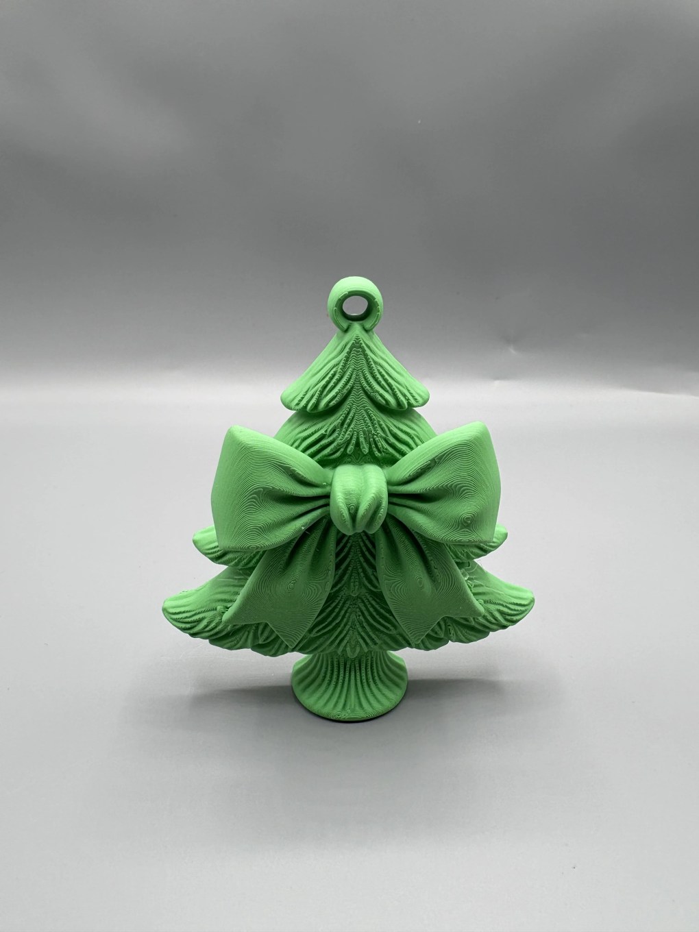 Coquette Bow Christmas Tree Ornament – 3D Printed Holiday Decoration - Bilde 4